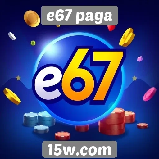 e67 paga oferece variedade de jogos online