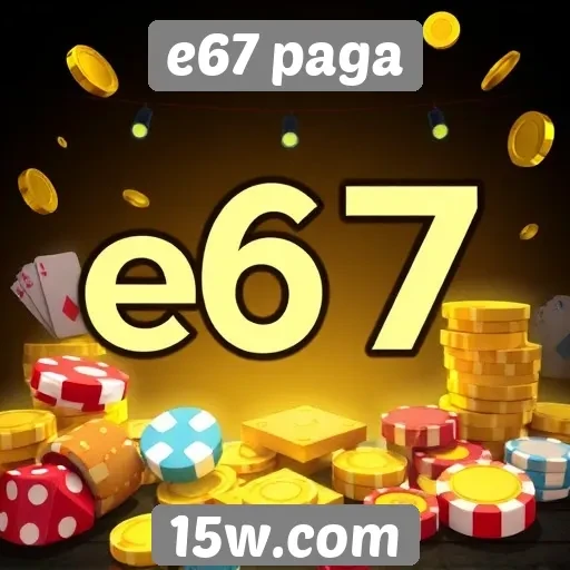 Oferta de jogos disponíveis no e67 paga